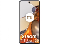Xiaomi 11T Pro - 5G smarttelefon - dobbelt-SIM - RAM 8 GB / 256 GB - OLED-display - 6.67 - 2400 x 1080 piksler (120 Hz) - 3x bakkamera 108 MP, 8 MP, 5 MP - front camera 16 MP - grå meteoritt